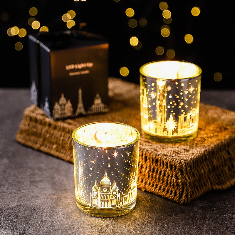 LED Light Up Scented Candle